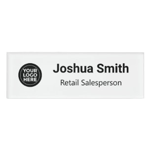 Badge D'identification Employé fait sur commande de logo