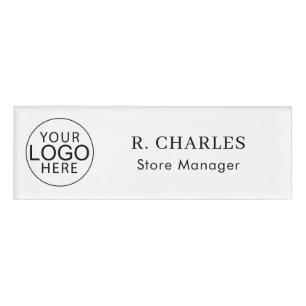 Badge D'identification Employés du logo d'entreprise personnalisés