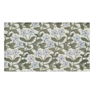 Badge D'identification Été Périwinkel Fleur Plutôt Élégant Floral