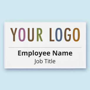 Badge D'identification Étiquette nominative en acrylique magnétique perso