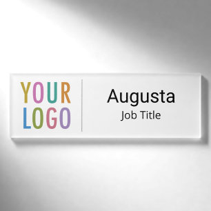 Badge D'identification Étiquette nominative magnétique personnalisée pour