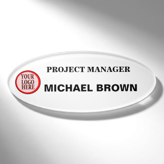 Badge D'identification Faites une étiquette nommée personnalisée avec le