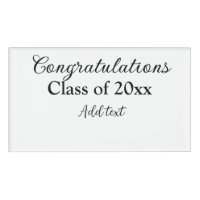 Félicitations de graduation simples clas d'ajout m
