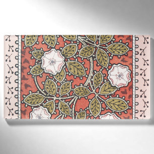 Badge D'identification Fleur d'illustration Rose sauvage Vintage