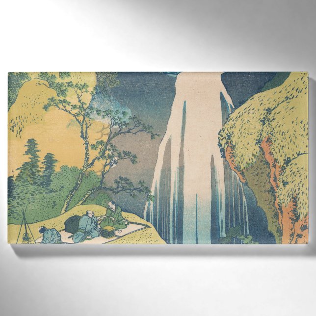 Badge D'identification Hokusai Amida Cascade Japon (Devant)