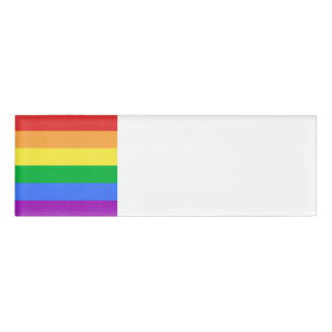 Badge D'identification Indicateur Rainbow