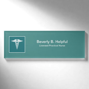 Badge D'identification Infirmier auxiliaire autorisé Médicale