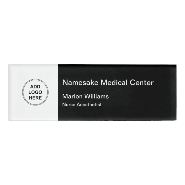 Badge D'identification Infirmière Anesthetiste (Devant)
