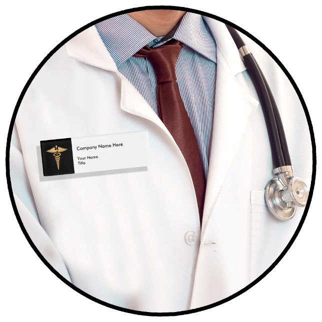 Badge D'identification Insignes de nom du personnel du bureau Médicale (Créateur téléchargé)