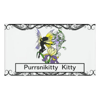 Badge D'identification Iris Shadow Fairy