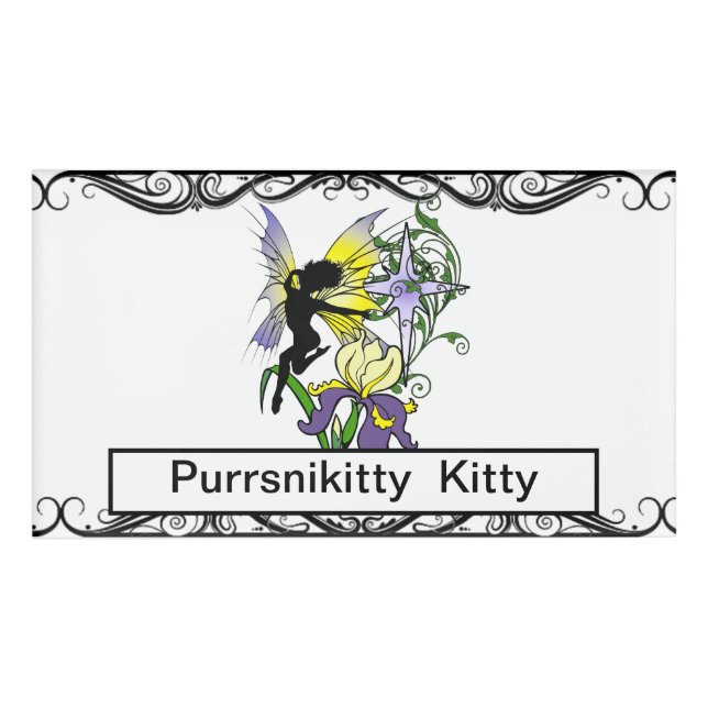 Badge D'identification Iris Shadow Fairy (Devant)