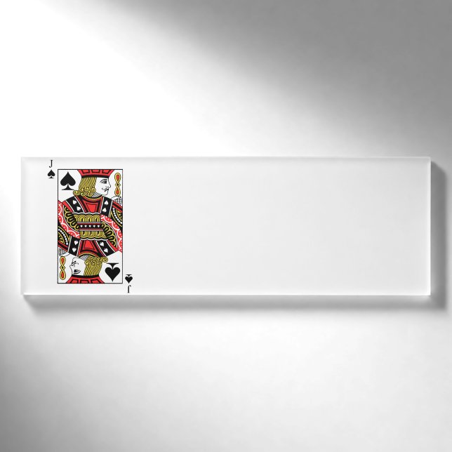 Badge D'identification Jack des pelles (Devant)