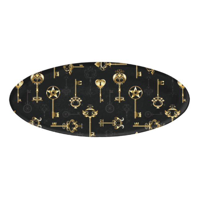 Badge D'identification Les Patters de Seamless avec Golden Keys (Devant)