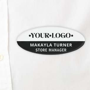 Badge D'identification Logo employé personnalisé
