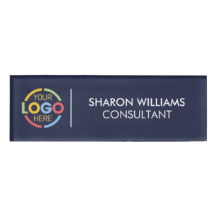 Badge D'identification Logo personnalisé de l'entreprise pour le personne