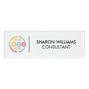 Badge D'identification Logo personnalisé de l'entreprise pour le personne