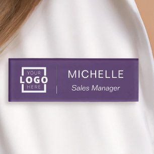 Badge D'identification Logo personnalisé Personnel de l'entreprise