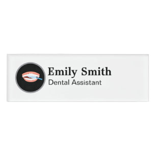 Badge D'identification Logo pour dentiste