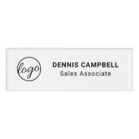 Logo professionnel noir et blanc
