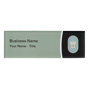Badge D'identification Massage Therapy Staff Modern Name Tags