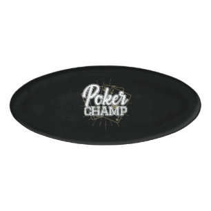 Badge D'identification Meilleur Jeu de cartes de Poker Joueur de Poker