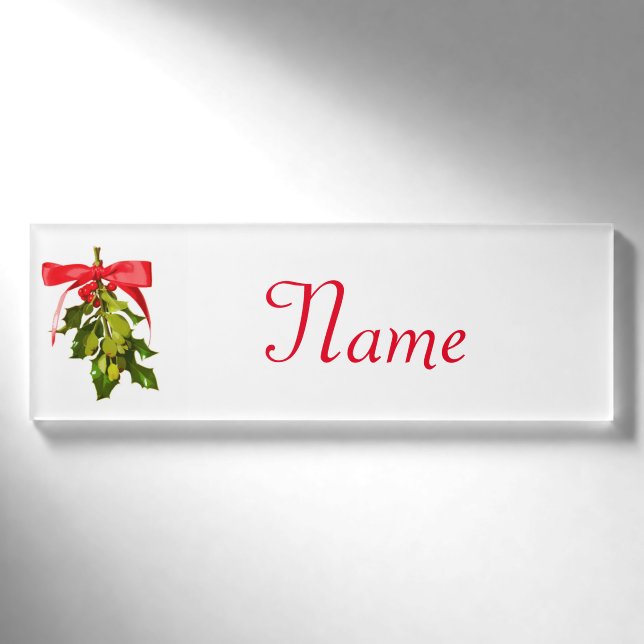 Badge D'identification mistletoe (Devant)