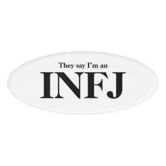 Badge D'identification On dit que je suis INFJ