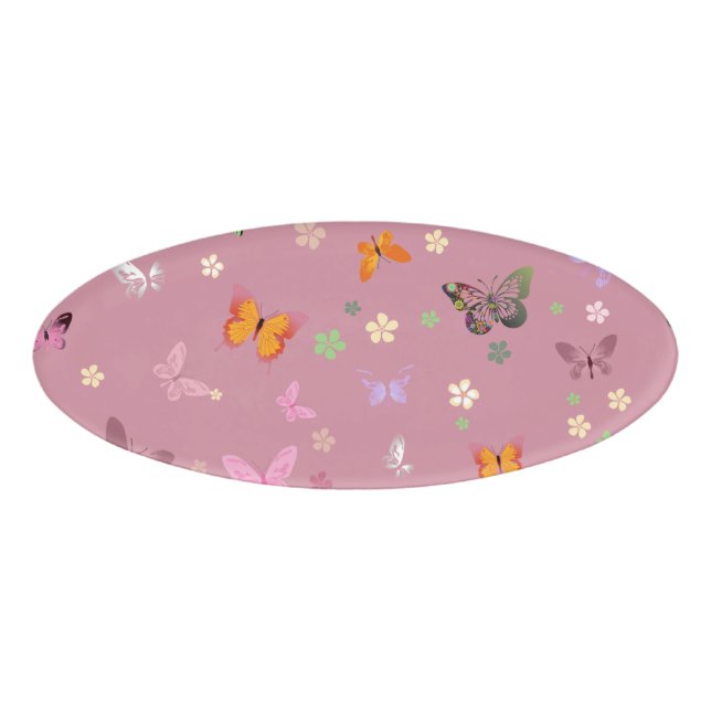 Badge D'identification Papillon (Devant)