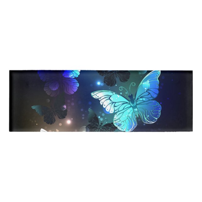 Badge D'identification Papillon de nuit (Devant)