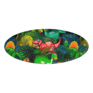 Badge D'identification Parc Dinosaur