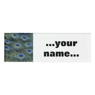Badge D'identification Peacock20160301