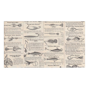 Badge D'identification Pêche vintage leures : pêcheur d'antiquité des ann