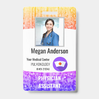 Badge d'identification personnalisé avec photo pou