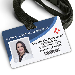 Badge d'identification personnalisé avec photo pou
