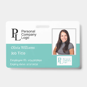 Badge d'identification personnalisé pour entrepris