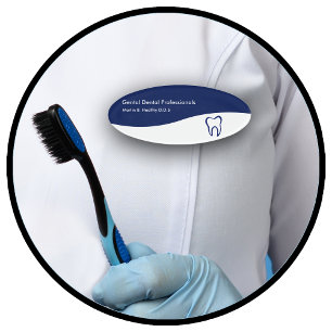 Badge D'identification Personnel administratif de dentiste