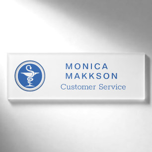 Badge D'identification Pharmacist Name Tag