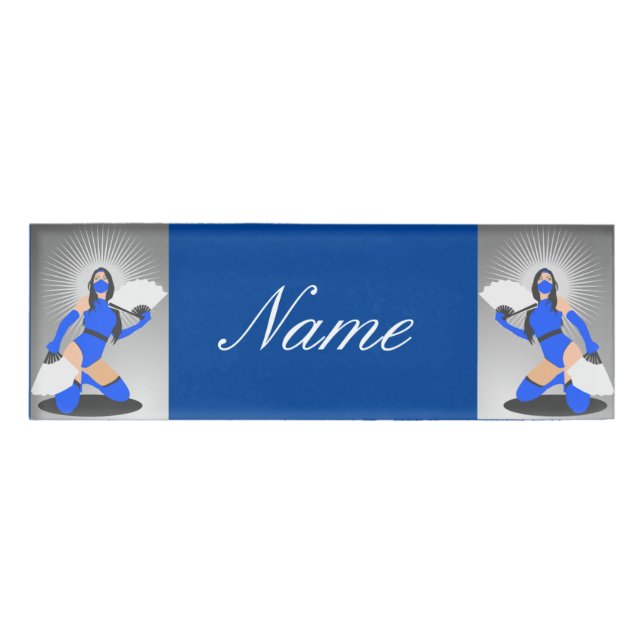 Badge D'identification Princesse Thunder_Cove, guerrière masquée (Devant)