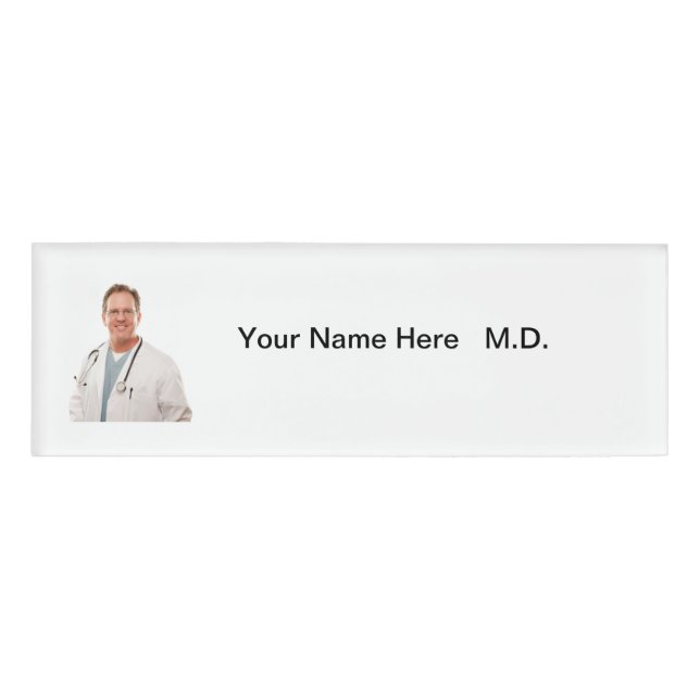 Badge D'identification Professionnel Médicale (Devant)