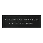 Professionnel Noir Moderne