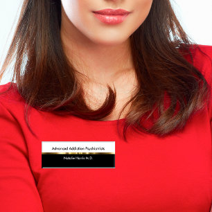 Badge D'identification Psychiatre classique