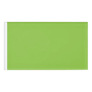 Badge D'identification Site Web avec un Arrière - plan vert et une fronti