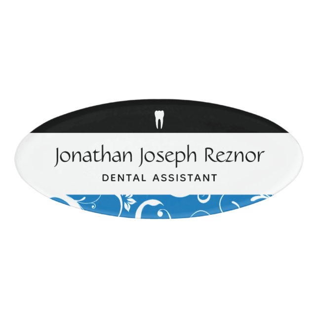 Badge D'identification Staff pro Damask (Devant)