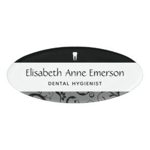 Badge D'identification Staff pro Damask