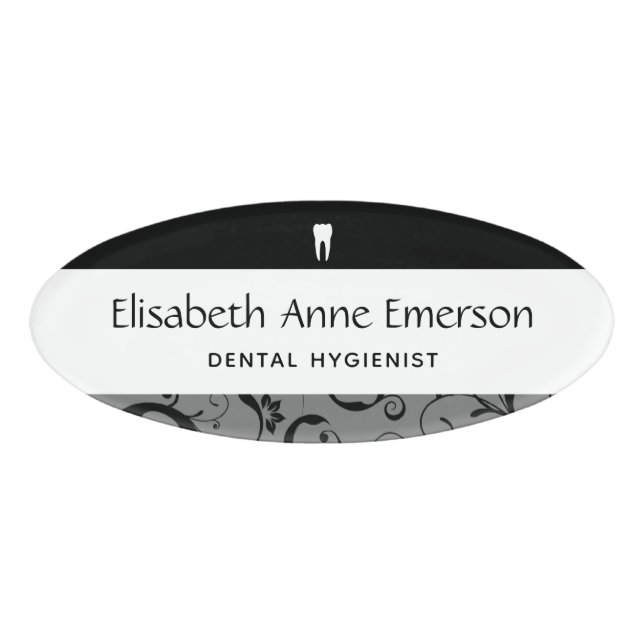 Badge D'identification Staff pro Damask (Devant)