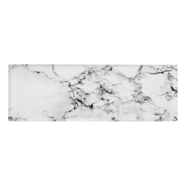 Badge D'identification Texture marbré (Devant)