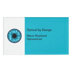 Badge D'identification Thème Optique Nom du personnel Opticien Tags