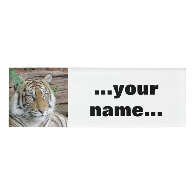 Badge D'identification Tiger_002 (Devant)
