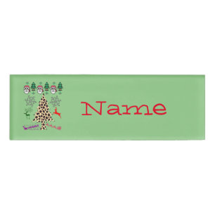 Badge D'identification Vilain Noël Random Mishmash Thunder_Cove