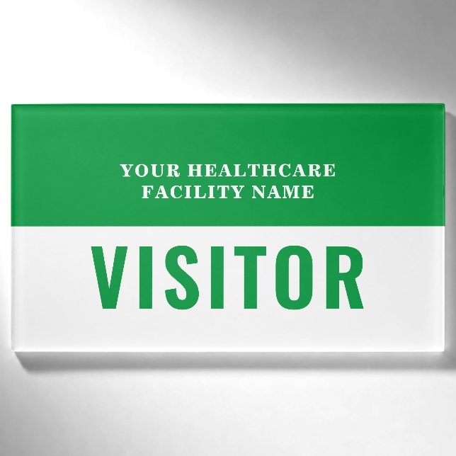 Badge D'identification Votre compagnie de soins de santé - Carte d'identi (Devant)